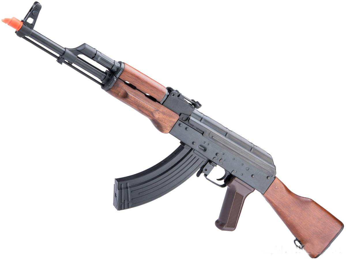 E&L Airsoft Essential AKM Airsoft AEG Rifle with Steel body and Real Wood.