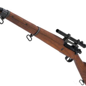 G&G GM1903 A4 Airsoft Gas Airsoft Rifle with Real Wood Stock and Scope