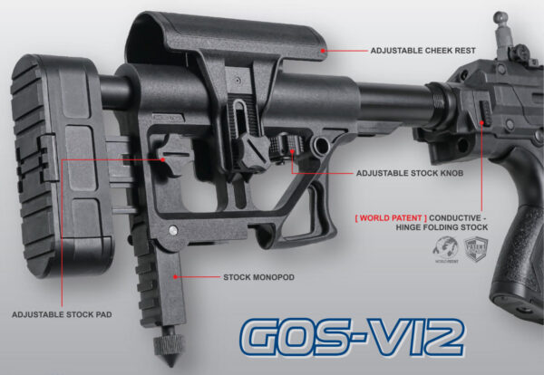 G&G TR80 Split Gearbox DMR Airsoft AEG Rifle w/ Mosfet, REMOTE & ETU
