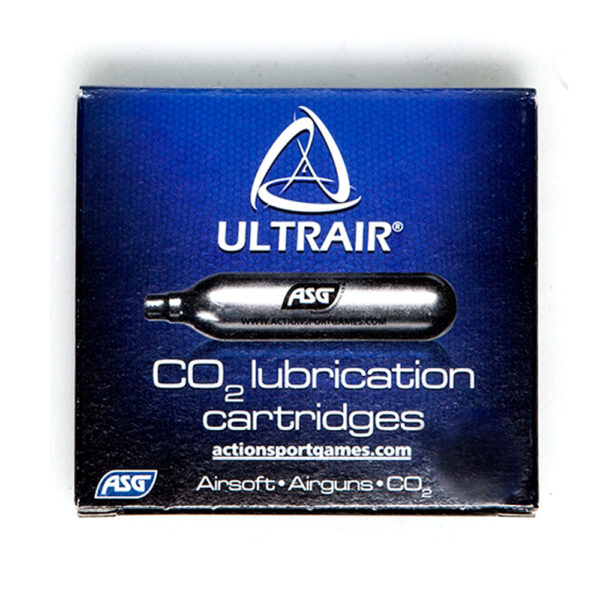 ASG Ultrair 12 Gram CO2 Lubrication Cartridge 5 pack