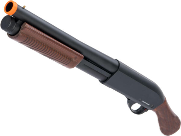 JAG Arms Scattergun Sawed Off 3 or 6 Round Burst Firing Multi-Shot Airsoft Gas Shotgun