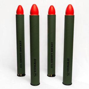 Stingray Airsoft AT4 S1 BASIC Airsoft Rocket 4 Pack Extra Rounds